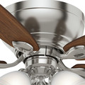 Ceiling Fans | Casablanca 53187 44 in. Durant 3 Light Brushed Nickel Ceiling Fan with Light image number 8