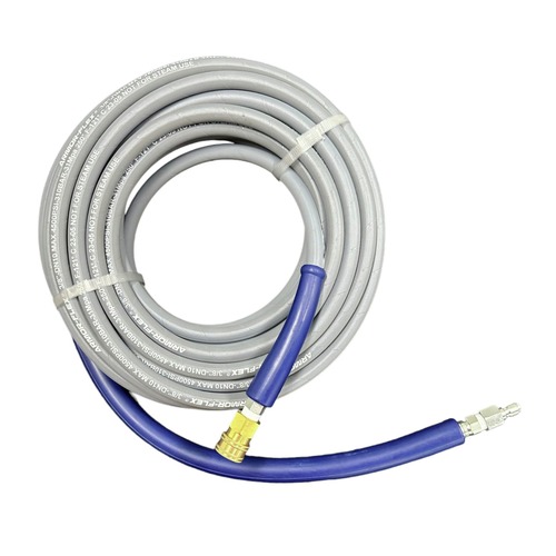 Pressure Washer Accessories | Pressure-Pro AHS280 3/8 in. x 50 ft. 4000 PSI Pressure Washer Replacement Hose with Quick Connect image number 0