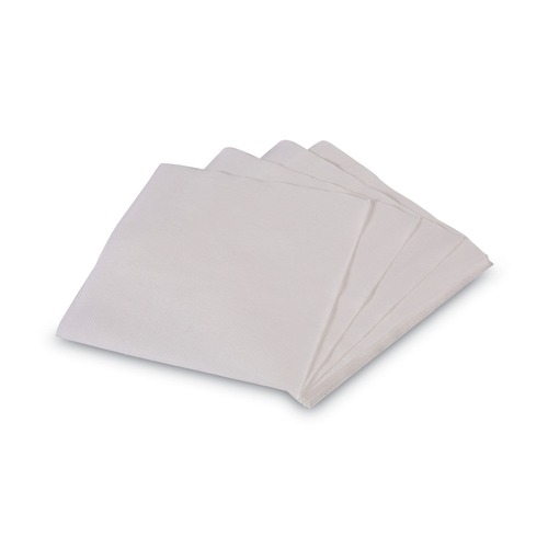 Cleaning & Janitorial Supplies | Boardwalk BWK8310 12 in. x 12 in. 1-Ply 1/4-Fold Lunch Napkins - White (6000/Carton) image number 0