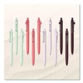 Pens | uni-ball 70660 Medium 0.7 mm Zento Retractable Gel Pen - Black Ink, Assorted Barrel Colors (1-Dozen) image number 3