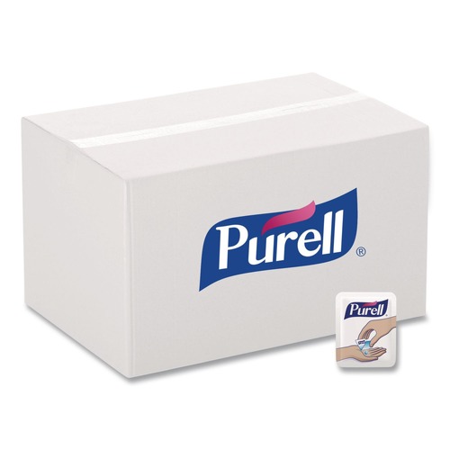 PURELL 9630-2M-NS 1.2 mL Advanced Single-Use Gel Hand Sanitizer Packet - Fragrance-Free (2000/Carton)