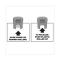 Paper Clips, Binder Clips, & Fasteners | Advantus 91172 Grip-A-Clip 0.13 in. Jaw Capacity Magnetic/Adhesive Clips - Gray (10/Box) image number 1
