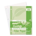 Bulk Savings Pricing 1 | Pacon P3202 8.5 in. x 11 in. Medium/College Rule 3-Hole Ecology Filler Paper (150/Pack) image number 1