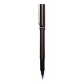 Pens | uni-ball 60027 Deluxe Extra-Fine 0.5 mm Rollerball Pen - Blue Ink/Metallic Gray/Black/Blue Barrel (1-Dozen) image number 2