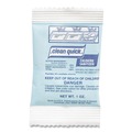 Cleaning Tools | Clean Quick 02584 1 oz. Packet Powdered Chlorine-Based Sanitizer (100/Carton) image number 2
