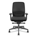 Office Chairs | HON HONNR12SAMC10BT Nucleus Series 16.63 to 21.13 Seat Height Supports Up to 300 lb Recharge Task Chair - Black Seat/Back, Black Base image number 1