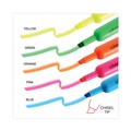 Office Jansan | Universal UNV08867 Chisel Tip Desk Highlighters - Assorted Color (12/Set) image number 4