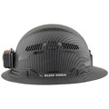Klein Tools 60347 Premium KARBN Pattern Class C, Vented, Full Brim Hard Hat with Rechargeable Lamp image number 5