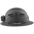 Hard Hats | Klein Tools 60347 Class C Vented Full Brim Hard Hat with Rechargeable Lamp - KARBN Pattern image number 7