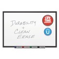  | Quartet 2544B Classic Series 48 in. x 36 in. Porcelain Magnetic Dry Erase Board - White Surface/Black Aluminum Frame image number 3
