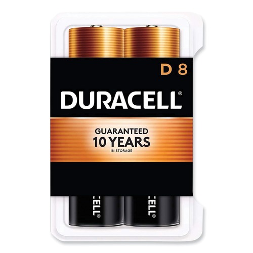 National Tradesmen Day Sale | Duracell MN13RT8Z CopperTop Alkaline D Batteries (8/Pack) image number 0