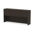  | Alera ALEVA287215ES Valencia Series 70.63 in. x 15 in. x 35.38 in. Hutch with Doors - Espresso image number 2