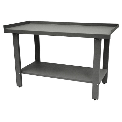 Workbenches | Homak GW00550150 59 in. Industrial Steel Workbench (Gray) image number 0
