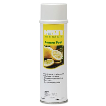 PRODUCTS | Misty 1001842 10 oz. Aerosol Spray Handheld Air Deodorizer - Lemon Peel (12/Carton)