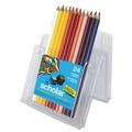 Pens | Prismacolor 92805 Scholar 3 mm 2B Colored Pencil Set - Assorted Lead and Barrel Colors (24/Set) image number 0