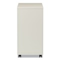  | Alera ALEPBBBFPY 14.96 in. x 19.29 in. x 27.75 in. 3-Drawer File Pedestal with Full-Length Pull - Putty image number 2