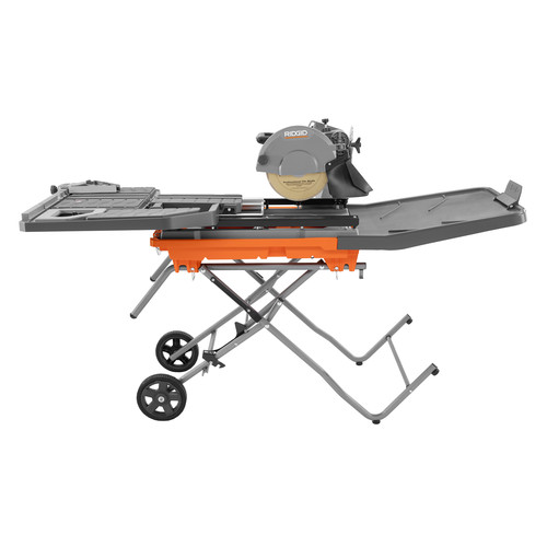 Factory Reconditioned Ridgid Zrr4092 15 Amp 10 In Wet Tile Saw With Factory Reconditioned Ridgid Zrr4092 15 Amp 10 In Wet Tile Saw With Stand
