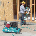 Portable Air Compressors | Makita MAC5501G 5.5 HP 10 Gallon Oil-Lube Wheelbarrow Air Compressor image number 18