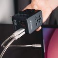 Office Electronics & Batteries | Verbatim 32120 UTA-05 Gan III 2-USB-A/2-USB-C/Quick Charge 4plus Universal Travel Adapter image number 7