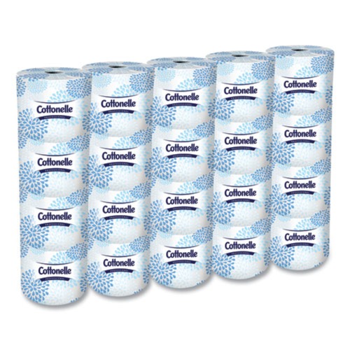 Cleaning & Janitorial Supplies | Cottonelle 13135 2-Ply Septic Safe Bathroom Tissue - White (451 Sheets/Roll, 20 Rolls/Carton) image number 0
