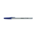  | Universal UNV15614 1 mm Medium Blue Ink Stick Ballpoint Pens (60/Pack) image number 2