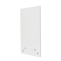Desk Accessories & Office Organizers | Deflecto PBCMA2331F 23.75 in. x 31.75 in. Acrylic Mounting Safety Barrier with Full Shield - Clear (2/Carton) image number 0