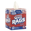 Cleaning Towels | Sellars 58202 1-Ply 9.8 x 12 TOOLBOX Rags - White (6/Carton) image number 1