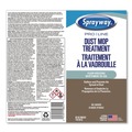 Cleaning & Janitorial Supplies | Sprayway PRO LINE 1000058624 14 oz. Aerosol Spray Dust Up Floor Dressing and Dust Mop Treatment - Lemon Scent (12/Carton) image number 3