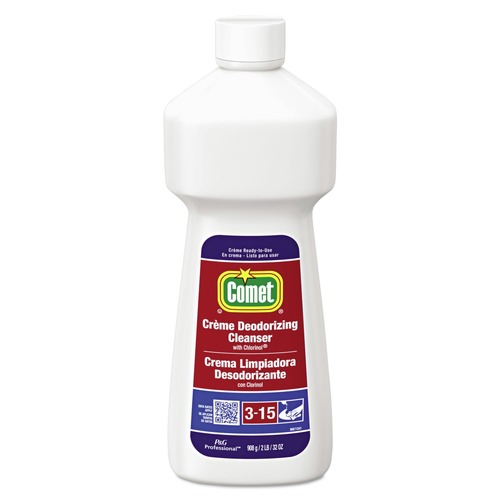 Just Launched | Comet 73163 Creme Deodorizing Cleanser, 32 oz. Bottle (10/Carton) image number 0