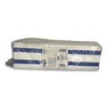 Mops | Unger DMWS2 Excella 18.5 in. x 5 in. Single-Use Spunlace Mop Pad - White image number 1