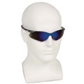 Eye Protection | Ansell 20471 Nemesis Safety Glasses - Gunmetal Nylon Frame, Blue Polycarbonate Lens image number 3