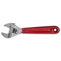 Adjustable Wrenches | Klein Tools D506-4 4 in. Plastic Dipped Adjustable Wrench - Transparent Red Handle image number 7