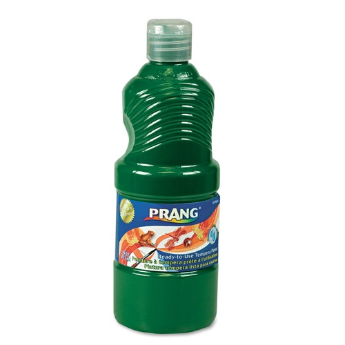 Painting | Prang X10704 16 oz. Dispenser-Cap Bottle Washable Paint - Green image number 0