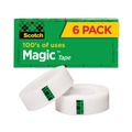 Bulk Savings Pricing 2 | Scotch 810-6PK Magic 0.75 in. x 36 yards 1 in. Core Tape Refill - Clear (6/Pack) image number 0