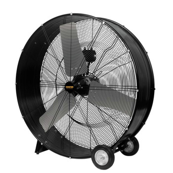JOBSITE FANS | Master MHD-36D-C 120V 3.6 Amp High Capacity 36 in. Corded Industrial Direct Drive Barrel Fan