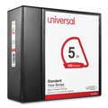  | Universal UNV20998 11 in. x 8.5 in. 5 in. Capacity 3 Rings Slant-Ring View Binder - Black image number 0