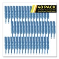 Dusters | Gritt Commercial GRI17648PK 22 in. Length Flexible Wand Duster with Microfiber and Chenille Sleeve - Blue (48/Carton) image number 4