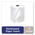 Paper Towels and Napkins | Tork 291380 1-Ply 7.68 in. x 1150 ft. Paper Wiper Roll Towel - White (4/Carton) image number 9