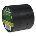 Tapes & Adhesives | Duck 299004 0.75 in. x 50 ft. 1 in. Core Pro Electrical Tape - Black (3/Pack) image number 0