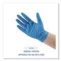 Disposable Gloves | Boardwalk 395XLCTA 5 mil Disposable General-Purpose Powder-Free Nitrile Gloves - X-Large, Blue (1000/Carton) image number 8