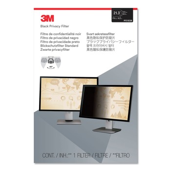 3M Frameless Blackout Privacy Filter for 21.3 in. Flat Panel Monitor