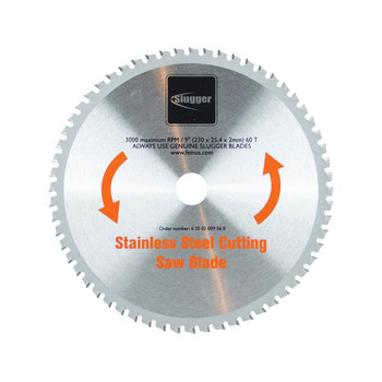 CIRCULAR SAW ACCESSORIES | Fein 63502009560 Slugger 9 in. Stainless Steel Cutting Saw Blade