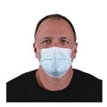 Masks | Boardwalk MS2000 3-Ply General Use Face Mask - Blue (2000/Carton) image number 6