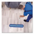 Mops | Gritt Commercial GRI17448T4PK 48 in. x 5 in. Microfiber Head 40 in. to 72 in. Silver Aluminum Handle Dust Mop with Telescopic Handle - Blue (4/Kit) image number 10