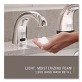 Cleaning & Janitorial Supplies | Rubbermaid Commercial FG750389 800 mL TC OneShot Moisturizer Enriched Foam Soap Refill - Unscented (4/Carton) image number 3