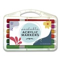 Markers | TPG Creations TPG496 Magic Stix Washable Acrylic Markers (12/Pack) image number 0