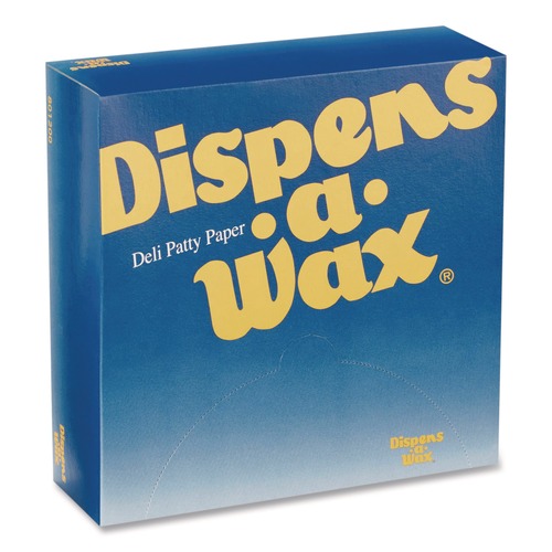 Food Wraps | Dixie 801200 Dispens-A-Wax 6 in. x 6 in. Waxed Deli Patty Paper (10000/Carton) image number 0