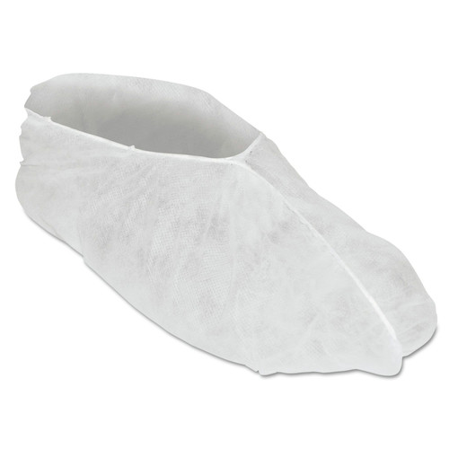 Footwear | KleenGuard 36885 A20 Breathable Particle Protection Shoe Covers - One Size Fits All, White (300/Carton) image number 0