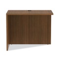 Office Desks & Workstations | Alera VA353624WA 35 in. x 23.63 in. x 29.5 in. Valencia Series Reversible Return/Bridge Shell - Modern Walnut image number 1