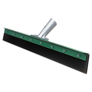 CLEANING TOOLS | Unger FP750 Aquadozer Heavy Duty Floor Squeegee, 30 Inch Blade, Green/black Rubber, Straight